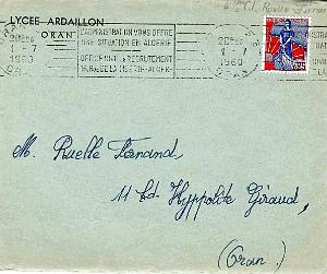 lettre de 1960